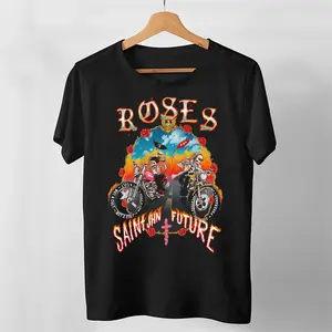 Saint Jhn Merch Saint Jhn Roses T Shirt, Hoodie, Sweater, Long Sleeve, Sweatshirt i Love This Shirt Best Shirt For You Shirt For Men Tee Women Cools Shirt Vintage Classic Customize Love cut