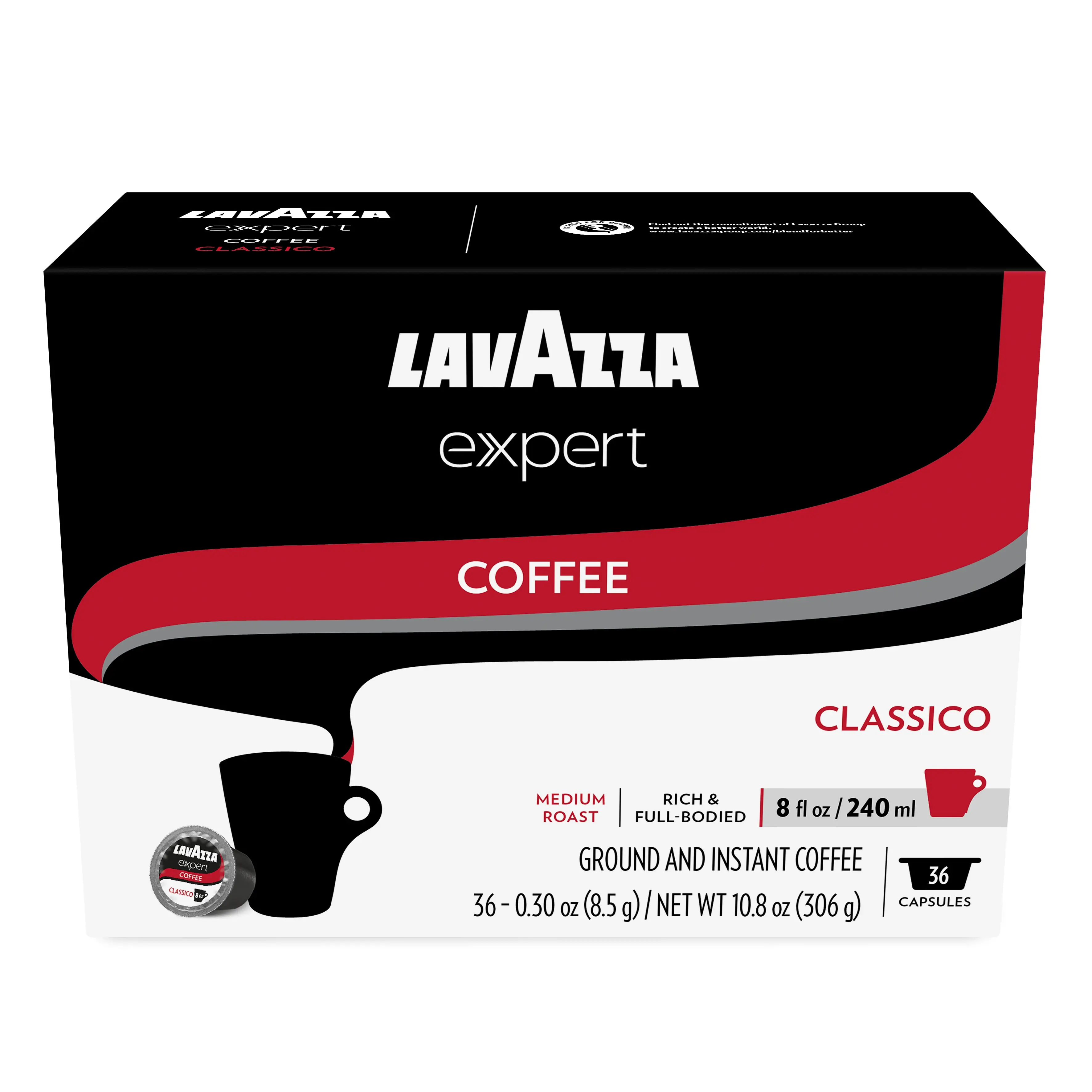 Lavazza Expert Classico Coffee Capsules Lavazza Expert Classico Coffee Capsules