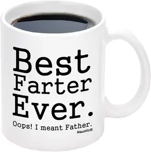 Coffee Mug - 'Best Father Ever' - Perfect Gift for Dad's Birthday, Christmas, or Father's Day Classic Drinkware