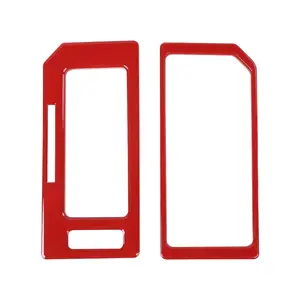 Custom Gear Shift Panel Trim Cover For Ford F-150 2015-2020 Car Interior Accessories ABS Covering Decoration