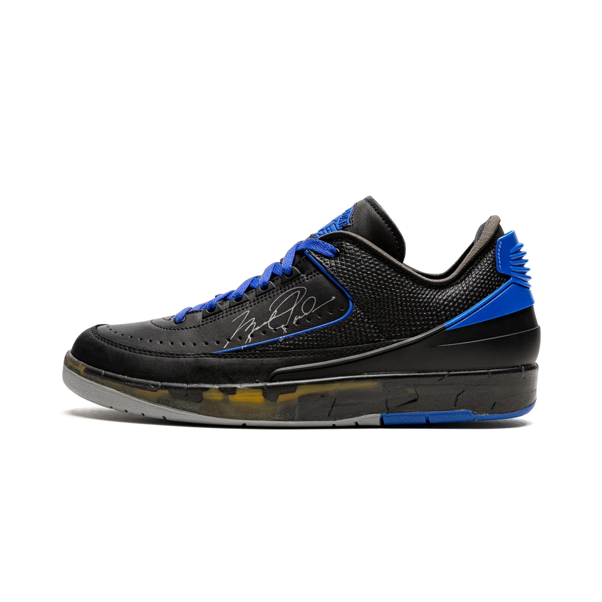 Air Jordan 2 Low OG SP "Off-White - Black/Blue" DJ4375 004