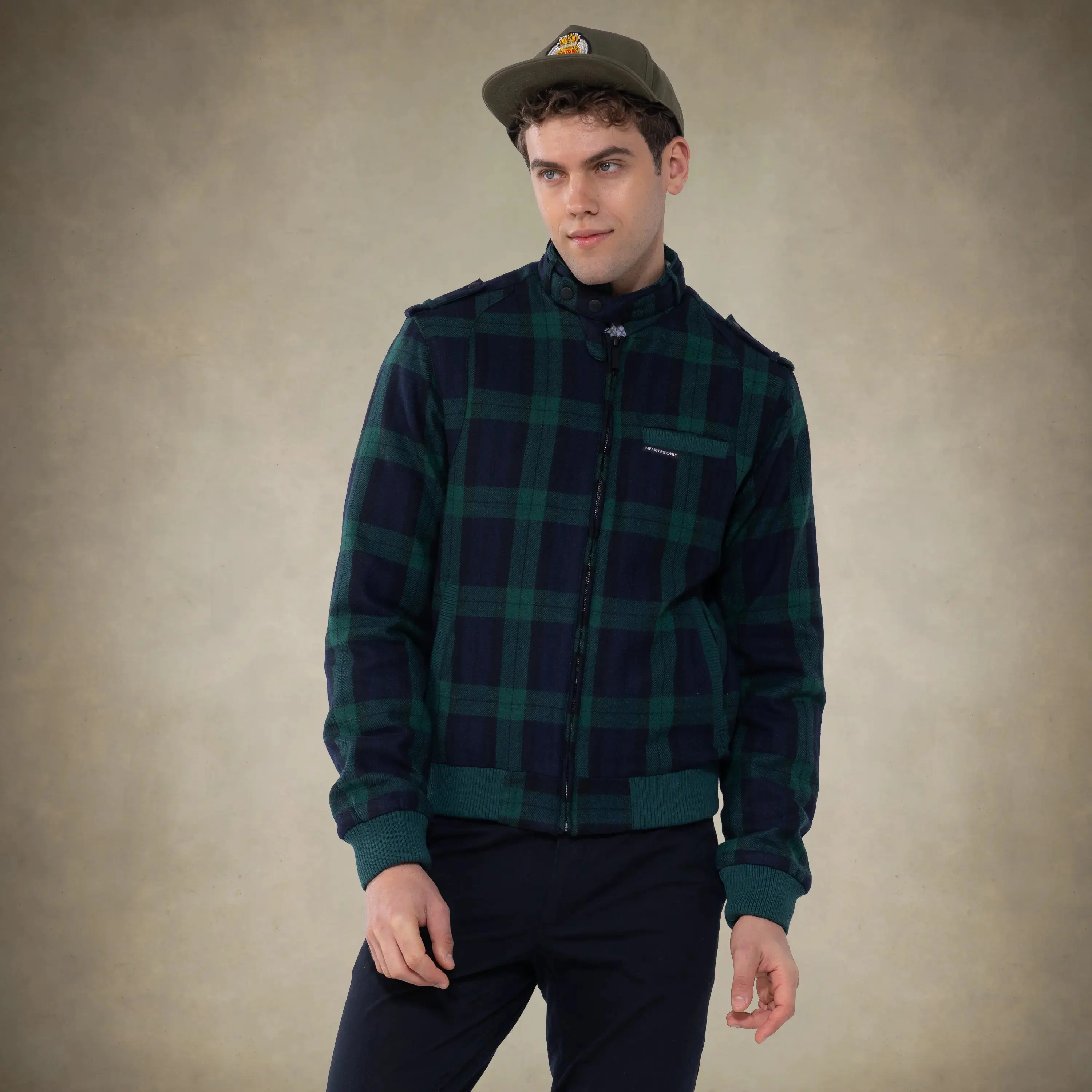 Men's Wool Iconic Racer Jacket