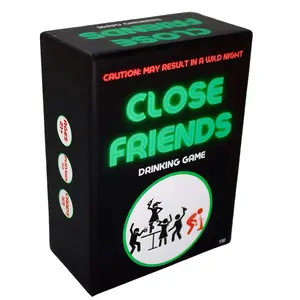 Close Friends Drinking Game - Fun Party Game for Adults Close Friends Drinking Game - Fun Party Game for Adults