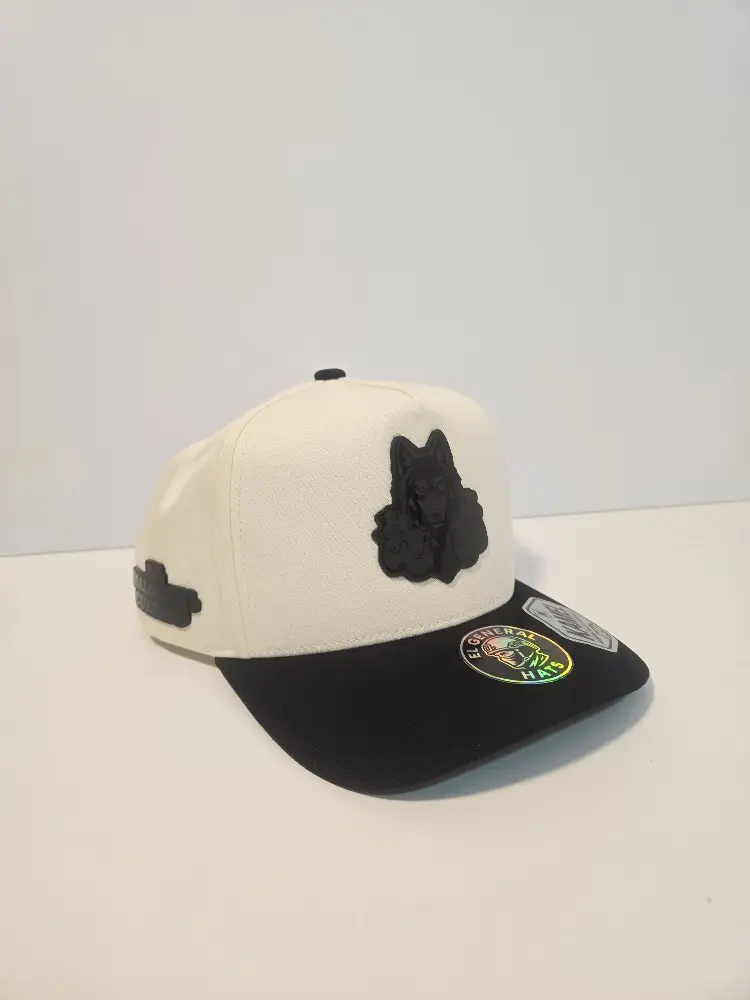 Gorra Imagen el Malo del Cuento, Black Snapback with Imagen El Malo del Cuento, Gorra de el Lobo de alta calidad, el Malo del Cuento el Lobo Hat