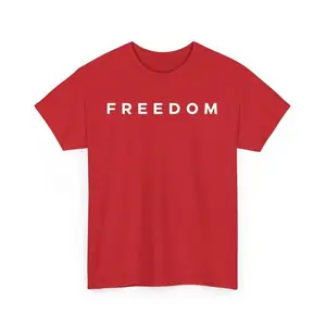 14th October Wear Red Shirt, Freedom A True Patriot T-shirt, Memorial T-shirt, Tribute Men Women Casual Cotton Tee, Graphic Patriot Top