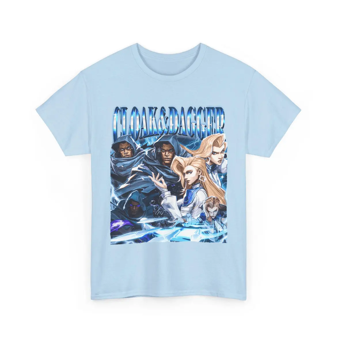 Limited Cloak and Dagger Vintage Shirt Gift for Woman and Man Timeless Cotton Tee
