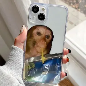 Monkey Pattern Phone Case, Cute Cellphone Protective Case, Shockproof Mobile Phone Cover for iPhone Series