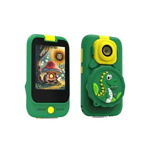 Kids Early Education Activity Toys with Rotating Camera for HD Photos and Videos, Featuring a New Electronic Microscope Function, Music, Stories, Educational Games, Alarm Clock, Flashlight, Timer,  the Perfect Gift for Holidays, Birthdays, and Christmas