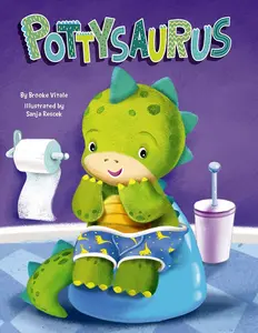 Pottysaurus - Children's Padded Board Book