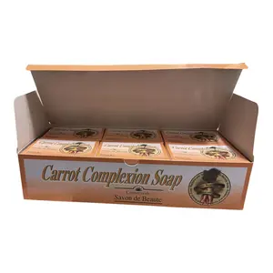 Carrot complexion soap pack of 12