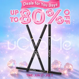 uCoolMe Smooth Machete Eyebrow Pencil, 1 Count Long Lasting Real Hair Brow Pencil, Waterproof Blade Eyebrow Pencil –Eye Brow Makeup Tool, Makeup Accessories, Cosmetic Product for Women 24H Stay, No Smudge, Easy Natural Brows #DealsForYouDays
