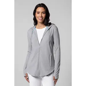Women's LumaLeo Zip-Up Hoodie | Grey Heather