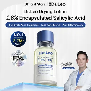 Dr. Leo Drying Lotion Plus 20ml – Upgraded Acne Spot Treatment with 1.8% Encapsulated Salicylic Acid & 4% Niacinamide & 10% Sulfur