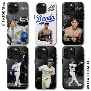 Los Angeles 2025 National League Champions Phone Case, Baseball Signature Phone Cover, Game Day 17 Air Pro Max,lightweight, new fashion trend design