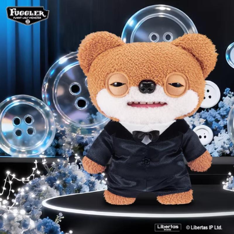 2026 New Fuggler Wedding Theme Ugly-Cute Monster Plush Toy | Funny Toothy Stuffed Doll | Trendy Collectible, Desk Decor & Gift