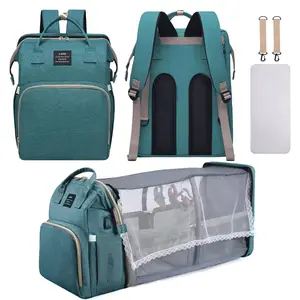 Diaper Bag Backpack, Multifunctional Baby Diaper Bag, Diaper Changing Station for Boys Girls, Large Capacity Travel Baby Bag for Mom Dad with Insulated Pocket & Strap, Moms Baby Bag ,Portable baby changing bag, Baby essentials, Moms Baby Bag