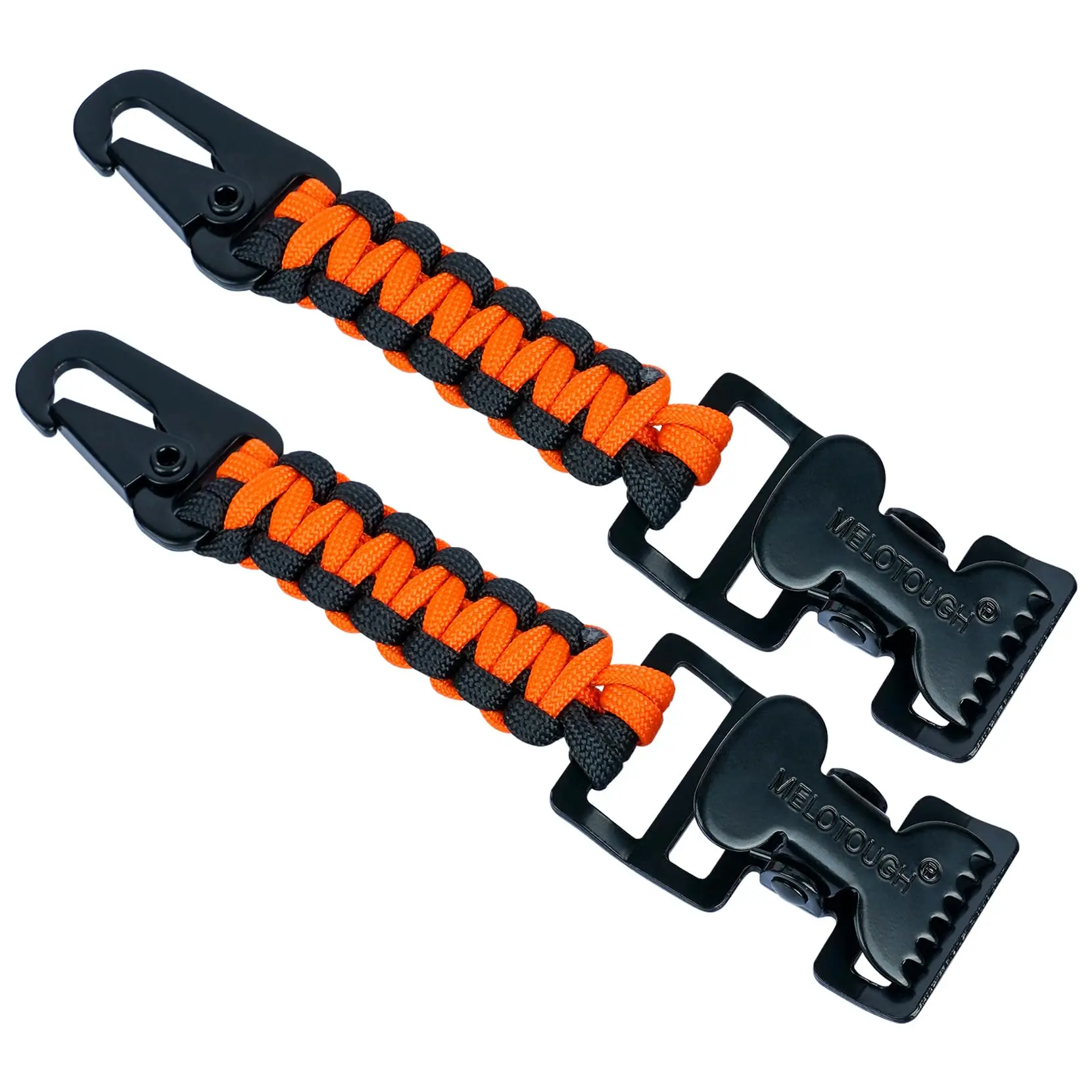 MELOTOUGH Tactical Alligator Clip Work Glove Holder - Tool Organizer for Tactical Backpacks, Tool Belts, Welding Sleeves