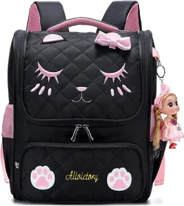 Girls Backpacks, Waterproof Cute Backpack for Kids Toddler Girl Preschool Bookbags Elementary School Bags -Large