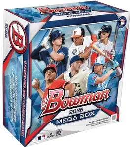 2026 Topps MLB Bowman Baseball Trading Card Mega Box (42 CARDS )