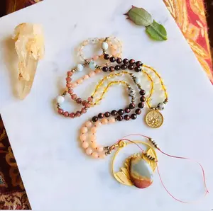 Rise and Shine 108 Beads Mala Necklace