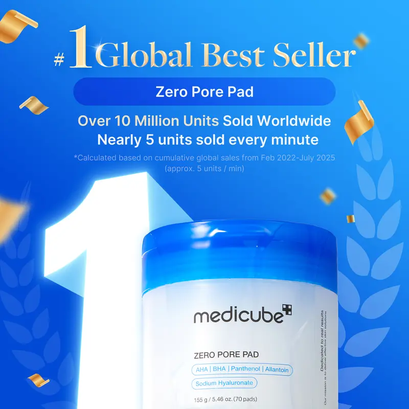 [medicube] Affordable Glass Glow Skincare Set | Includes 8 products for Gentle Skin Glow Routine 3
