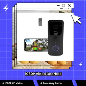 Door Ringer  1080P Video Doorbell with Two-Way Audio & Motion Alerts