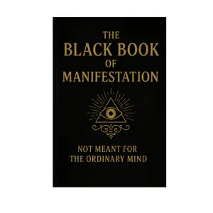 The Black Book of Manifestation: Hidden Secrets & Forbidden Techniques to Shape Your Reality Paperback – June 12, 2025