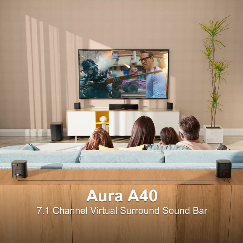 ULTIMEA Aura A40 7.1ch Virtual Surround Soundbar - TikTok Shop