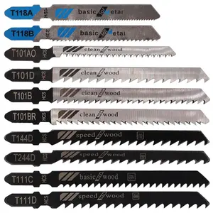 10-Piece Curved Saw Blade Set, Metal Steel Material, Compatible with Wood Plastic Processing Tools, Suitable for Hard Soft Plywood Plastics