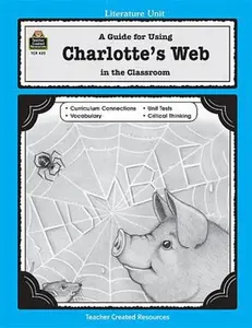 USED-A Guide for Using Charlotte's Web in the Classroom by Carey, Patsy (Paperback)