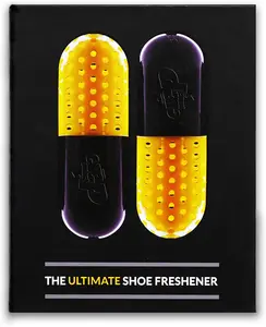 Crep Protect Shoe Refresher Pill Ultimate Sneaker Deodorant Odor Eliminator Fresh Cotton Fragrance Pack of 2 Absorbs Moisture and Odors