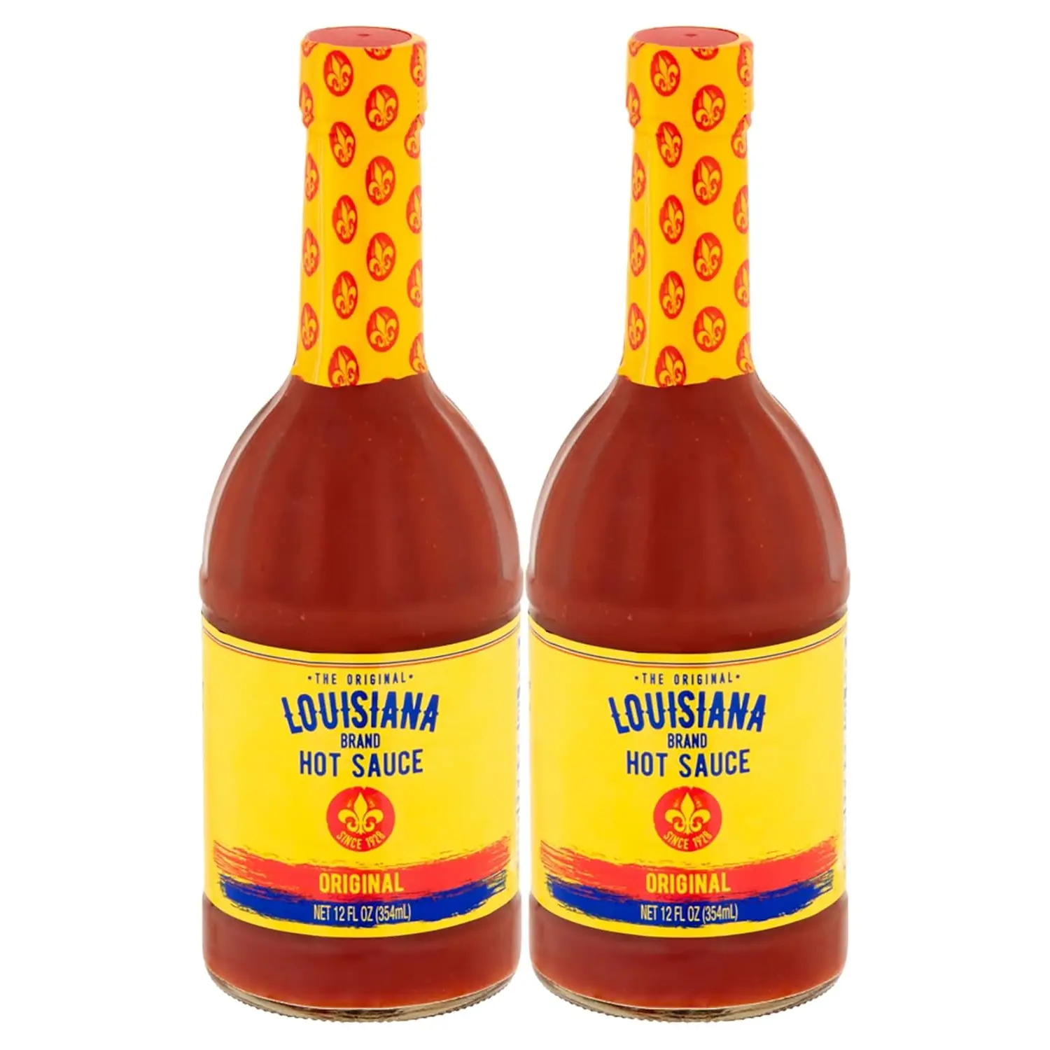 Louisiana Brand Hot Sauce, Original Hot Sauce 12 Ounce (Pack of 2)
