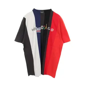Pre-owned Balenciaga Cotton Small Leather Goods Cut UP T shirt Limited