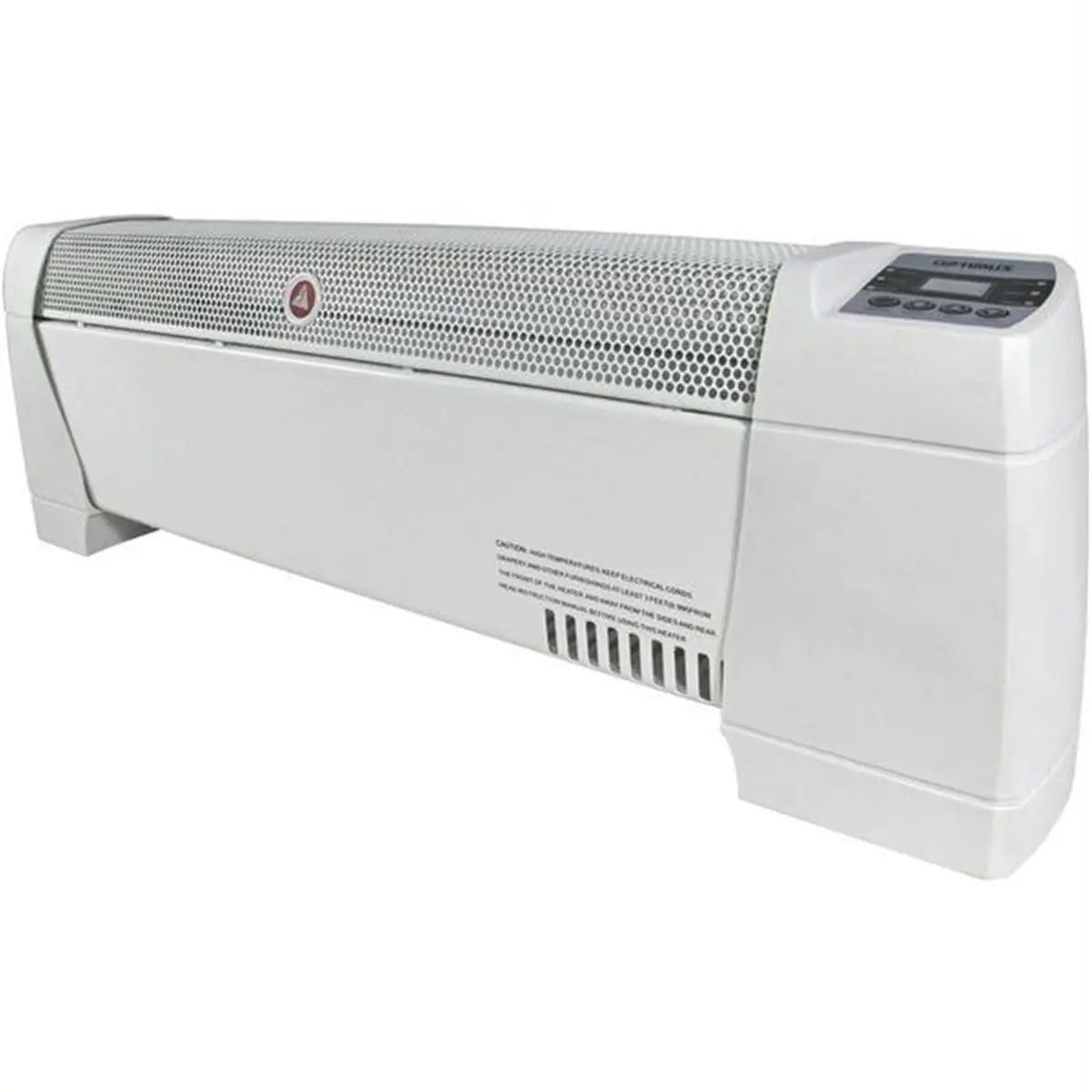 212 MAIN Optimus 30 in. Sheet Metal Baseboard Heater, Equipped with Thermostat for Heat Control