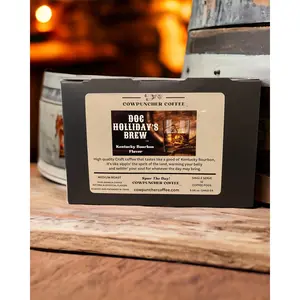 12 Count K-Kups  DOC HOLLIDAY'S BREW Kentucky Bourbon Medium Roast