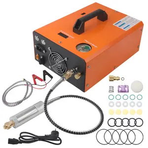 300Bar 110V PCP Air Compressor 4500Psi Pneumatic Rifles High Pressure 12V Vehicle Mounted Pump 30MPA Scuba Diving Shooting