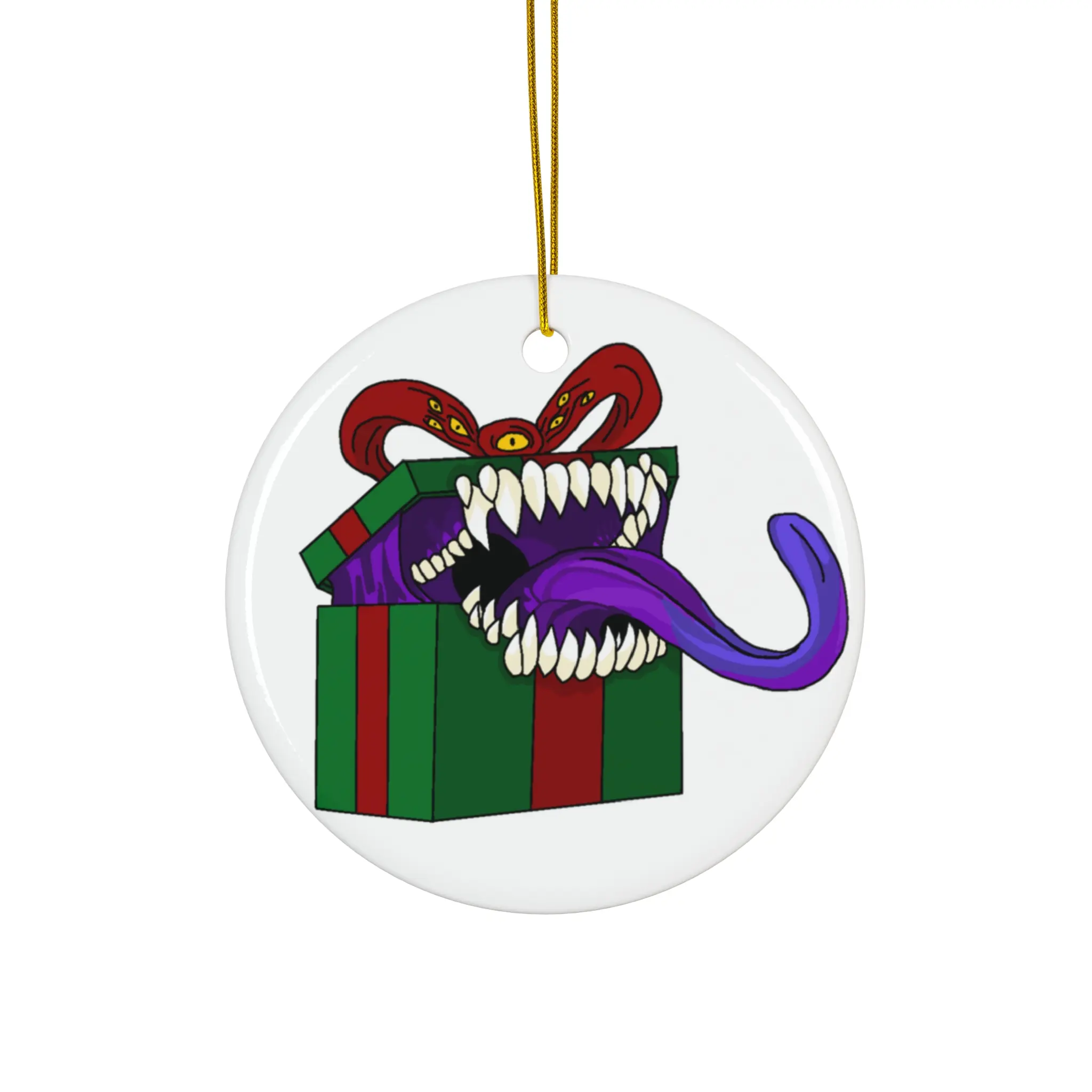 Mimic DnD ornament