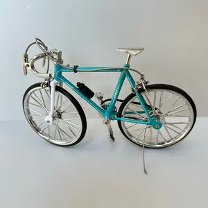 GAGAMA Miniature bicycle model - Miniature Metal Ornament for Home Decor
