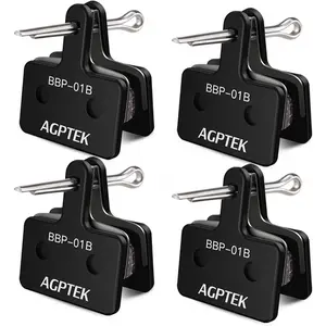 Bike Brake Pads, High-Performance Brake Pads, Disc Brake Pads & Spring (Semi-Metallic&Resin) for Mountain Bike Disc Brakes,Bike Pads Compatible with TRP Tektro Shimano Deore Br