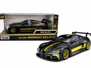 Motor Max BMW M4 GT3 1:24 Diecast Model Car – Midnight Eclipse Collectible
