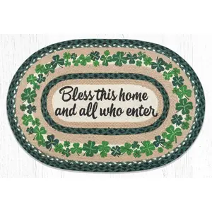Capitol Importing  20 x 30 in. OP-605 Bless This Home Oval Patch