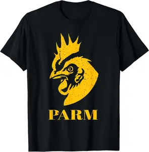 Casual Cotton shortsleeve tees Chicken Parm Meat Lovers Tee Funny Farm Gifts Carnivore T-Shirt