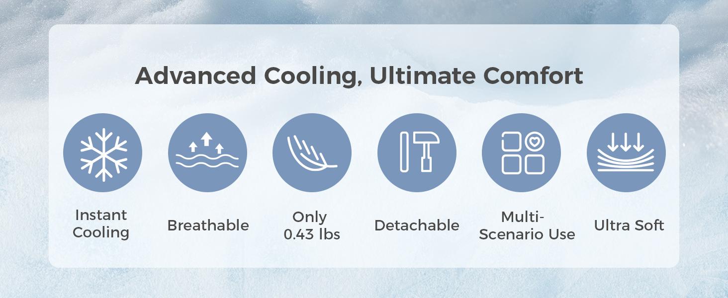 Momcozy Universal Cooling Seat Pad for Stroller-Grey CU002, Textile Blend, Designed for Hot Weather, Ideal for Daily Walks & Travel, Easy to Clean, Fits Most Strollers & Car Seats, Soothing Comfort for Baby