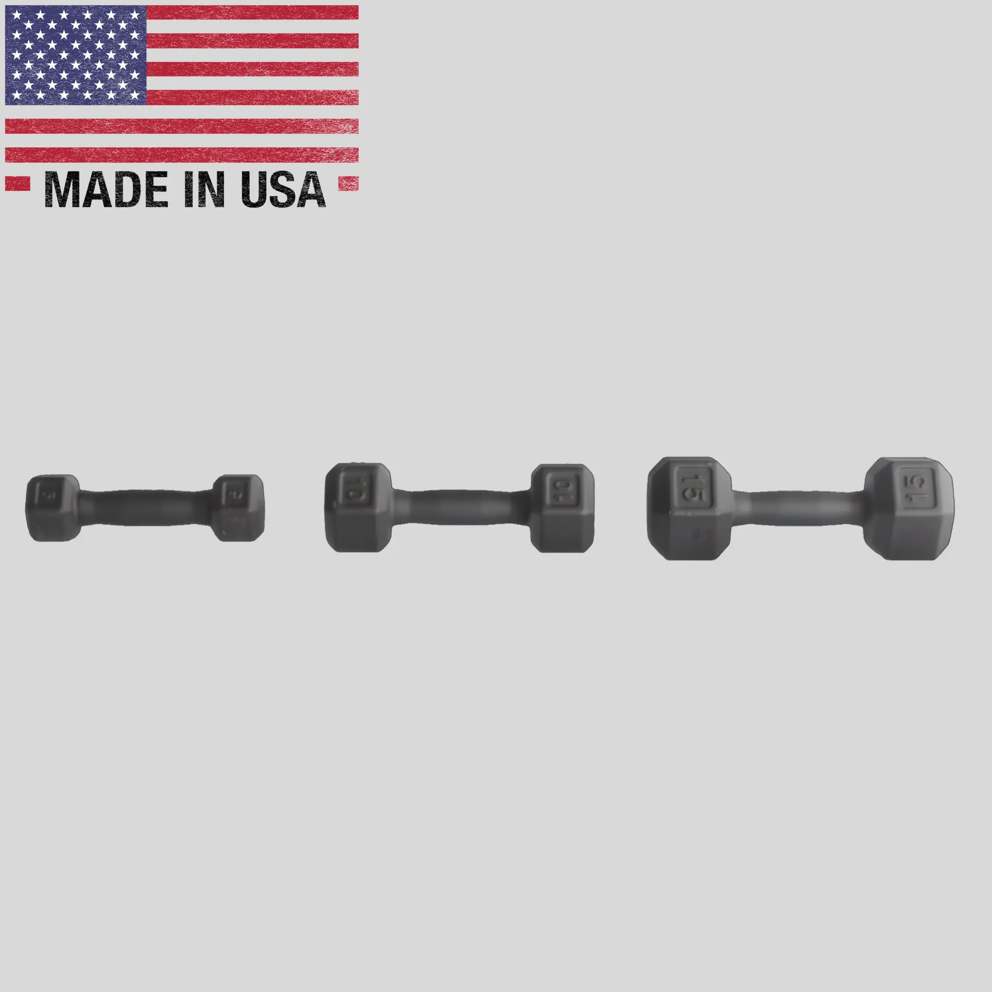 Elite Cast Iron Dumbbell Beginner's Set