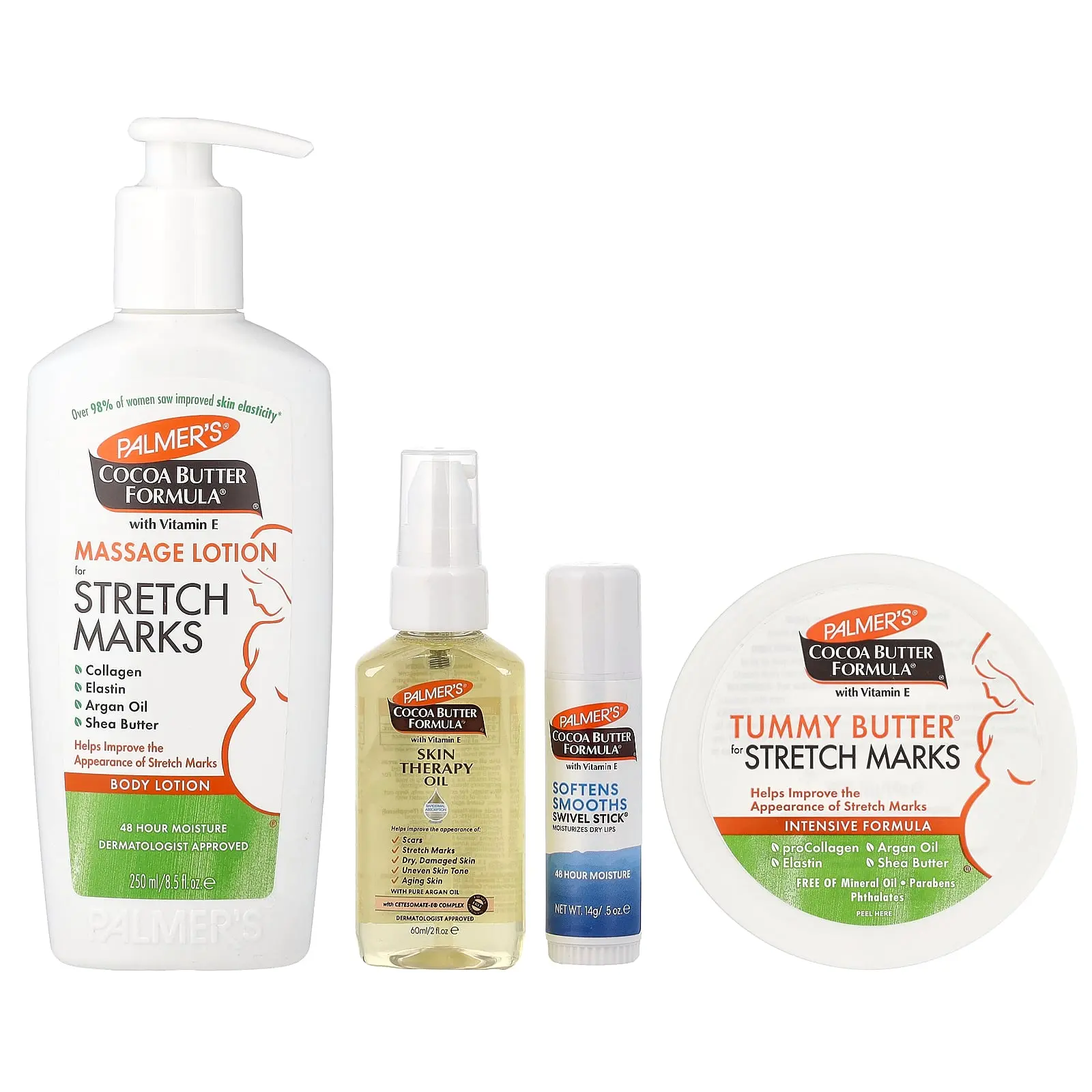 Palmer's Mommy To Be, Complete Stretch Mark Kit, 4 Piece  Kit