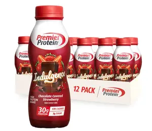 Premier Protein Indulgence Shake, Full Flavor, 30g Protein, 11.5 Fl Oz, 12 Ct
