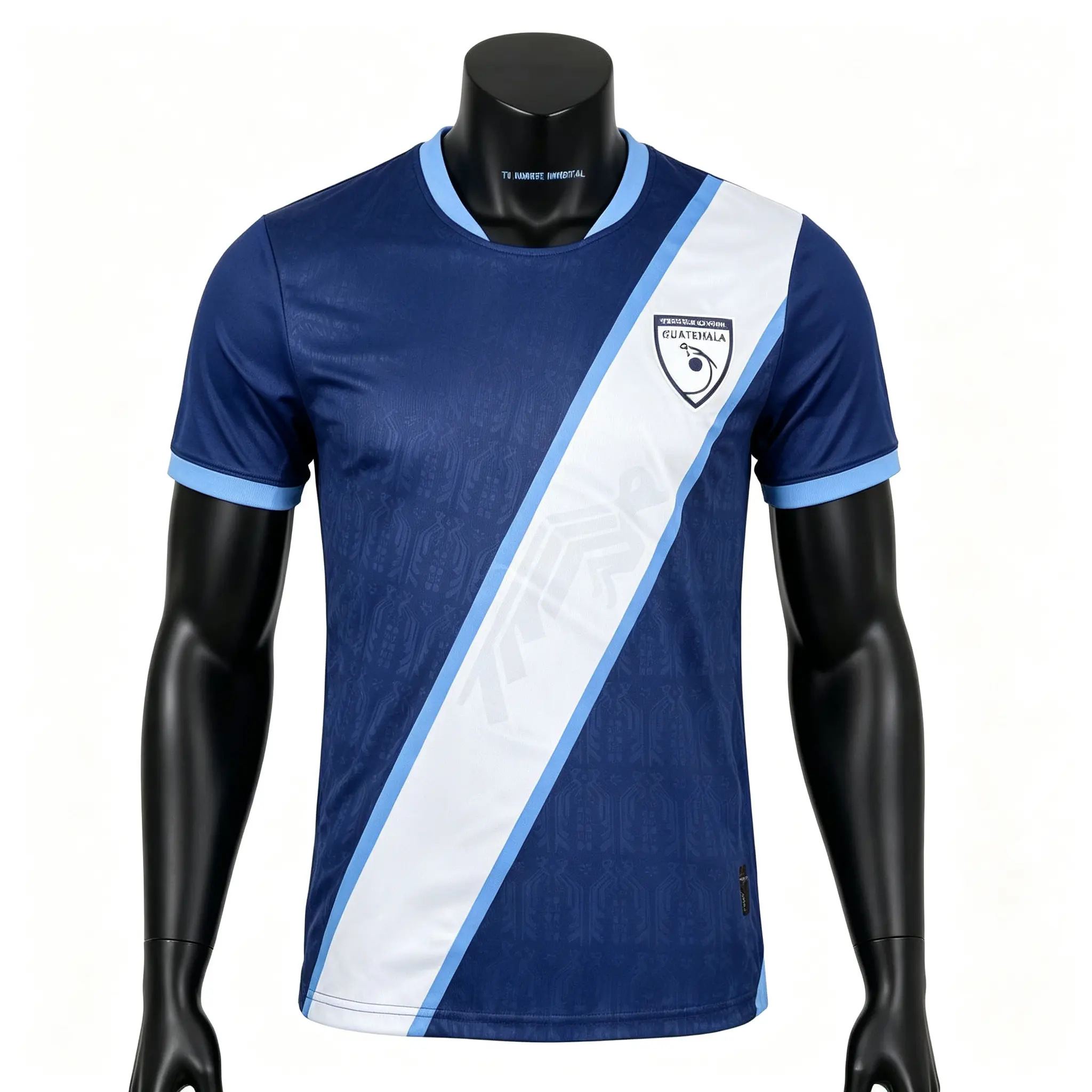 2526  Guateamala Home and Away Short Sleeve Blue Soccer Jerseys