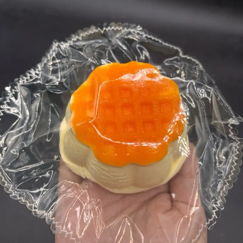 Super soft water x cream waffle pudding taba squishy