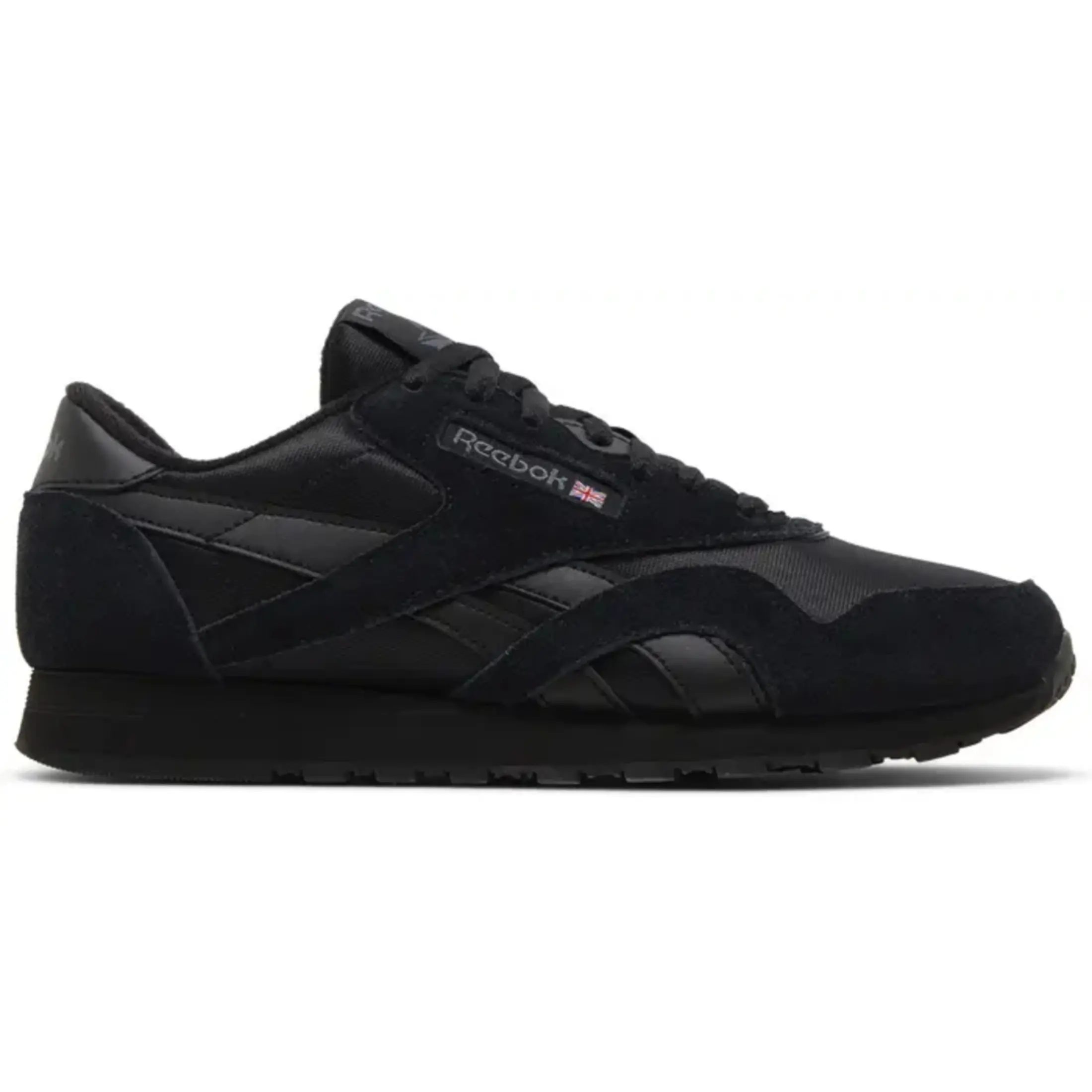 Reebok Classic Nylon Black Pure Grey IE4537 Men's Fashion Shoes New