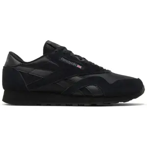 Reebok Classic Nylon Black Pure Grey IE4537 Men's Fashion Shoes New